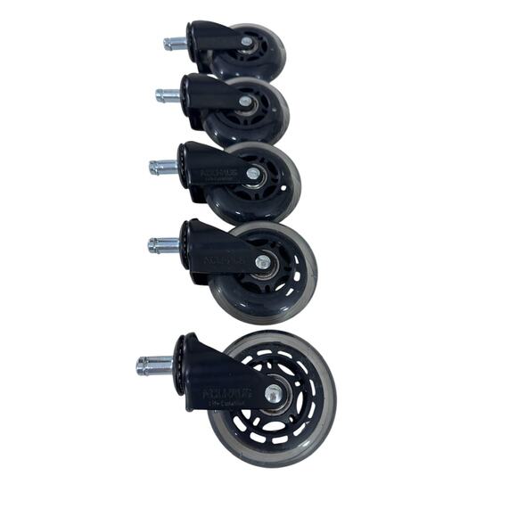"NAUHAUS" Life In Curation Wheels, Set of 5, Nice Heavy Duty - Picture 1 of 7